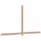 Ekena Millwork Eugene Smooth Timber Gable Bracket, Douglas Fir, 108"W x 54"H x 1 1/2"D x 3 1/2"F, 12/12 Pitch GBW108X54X0204EUG00SDF - alternate 2